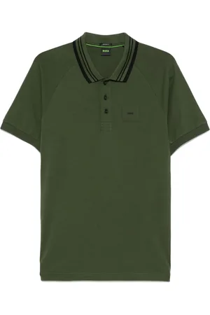 HUGO BOSS Poloshirt mit Streifendetail