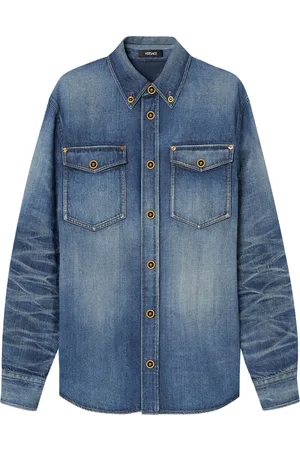 VERSACE Made in Japan Jeans-Hemdjacke