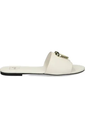 Moschino Pantoletten aus Leder