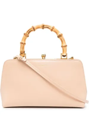 Jil Sander Handtasche mit Bambushenkeln