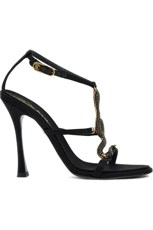 Roberto Cavalli Sandalen mit Kristallen