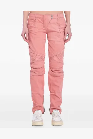 Balmain Jeans mit Kontrasteinsätzen