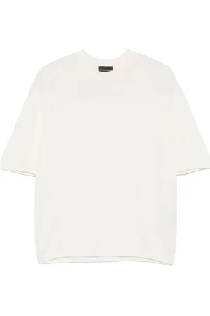 Emporio Armani Fein gestricktes T-Shirt