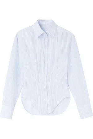 ERMANNO SCERVINO Fein gestreiftes Hemd