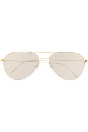 Cartier Getönte Pilotenbrille
