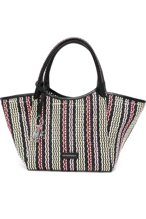 Emporio Armani Gewebte Tote Bag