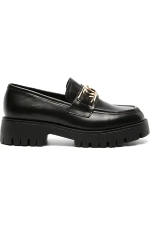 Guess Loafer mit Logo-Schild