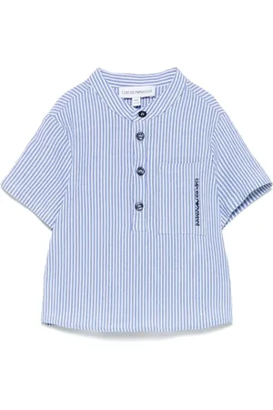 Emporio Armani Hemd mit Logo-Stickerei