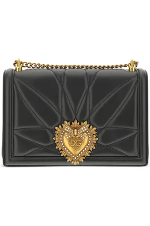 Dolce & Gabbana Große Devotion Schultertasche mit Steppung