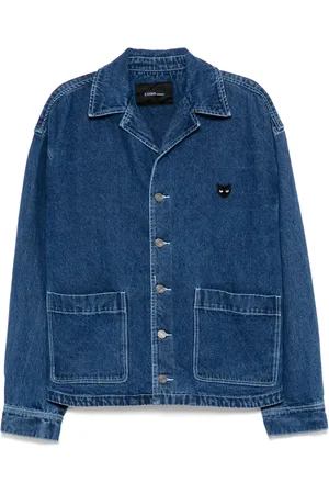 SONGZIO Jeansjacke mit offenem Kragen
