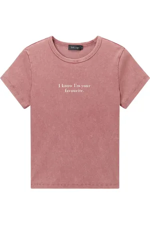 tout a coup T-Shirt mit Slogan-Print