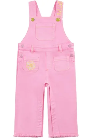Billieblush Latzhose mit Blumenstickerei