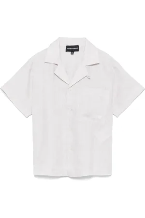 Emporio Armani Hemd mit Logo-Stickerei