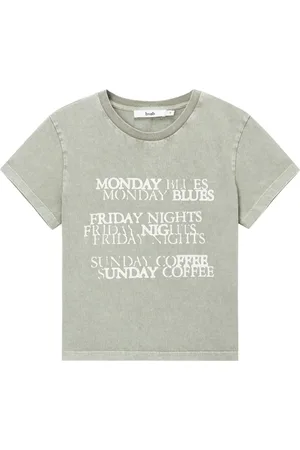 B+AB T-Shirt aus Baumwolle