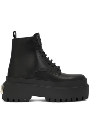 Dolce & Gabbana Stiefeletten mit Logo-Applikation