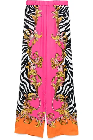 VERSACE Hose mit Barocco-Umriss