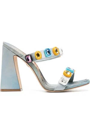 Roberto Cavalli Sandalen mit Kristallen