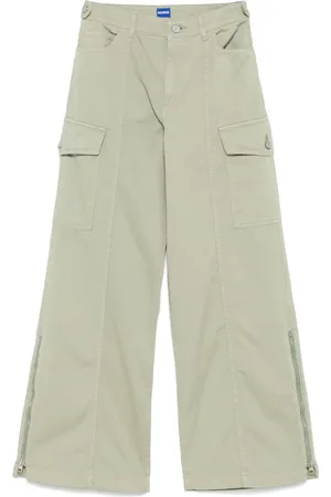 HUGO BOSS Cargohose mit weitem Bein