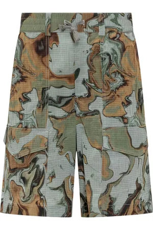 Woolrich Shorts mit Batik-Print