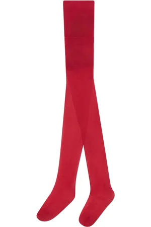 GCDS Semi-transparente Strumpfhose