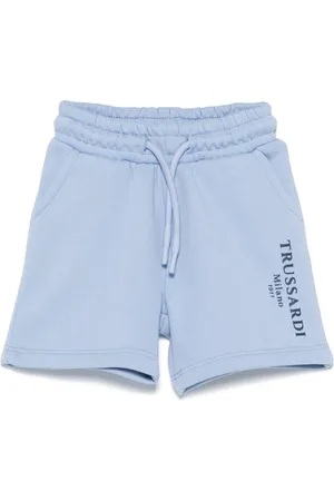 Trussardi Joggingshorts mit Logo-Print