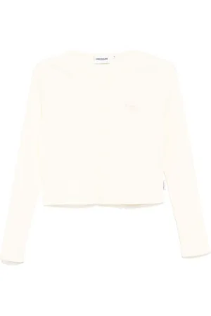 Chocoolate Top mit Logo-Stickerei
