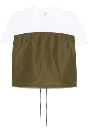 Aspesi T-Shirt in Colour-Block-Optik