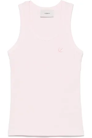 COPERNI Geripptes Tanktop mit Logo