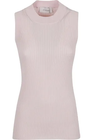 Sportmax Geripptes Trägershirt