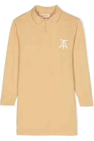 The Animals Observatory Dragon Poloshirtkleid mit Logo-Print