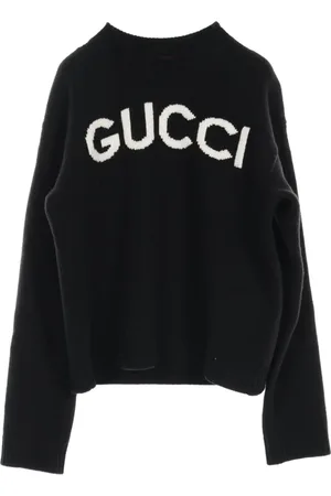 Gucci 2010s Pullover mit Logo-Intarsie