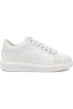 Karl Lagerfeld Sneakers mit Logo-Stickerei