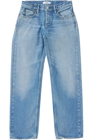 Moussy Cheval Straight-Leg-Jeans mit Waschung