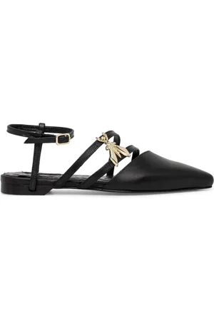 Patrizia Pepe Ballerinas mit Logo-Schild