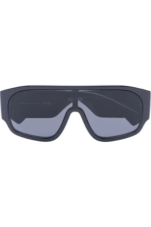 VERSACE 90s Sonnenbrille im Visier-Design