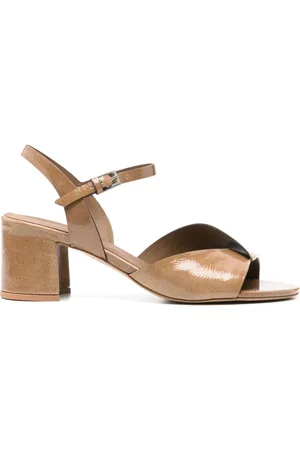 ROBERTO DEL CARLO Sandalen aus Lackleder 60mm