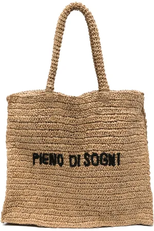 Aspesi Shopper aus Bast