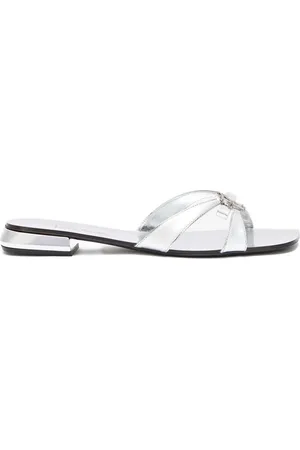 Roberto Cavalli Sandalen mit verzierten Riemen