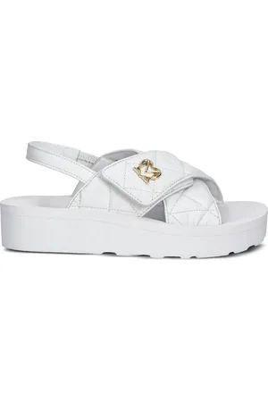 Moschino Gesteppte Sandalen