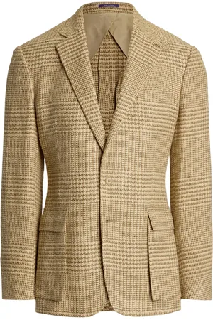 Ralph Lauren Sakko mit Hahnentrittmuster