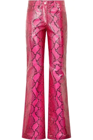 Roberto Cavalli Ausgestellte Hose mit Schlangen-Print