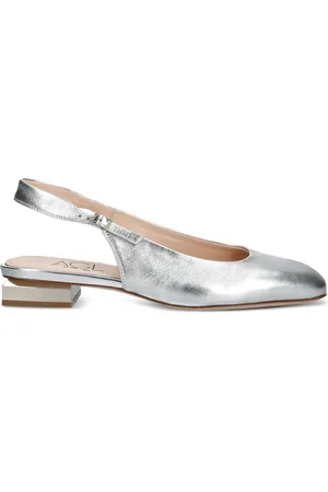 AGL ATTILIO GIUSTI LEOMBRUNI Slingback-Ballerinas im Metallic-Look