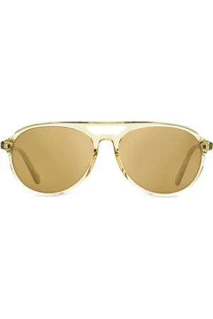 Moncler Sonnenbrille mit Logo-Print
