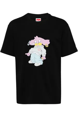 Ground Zero T-Shirt mit Hunde-Print