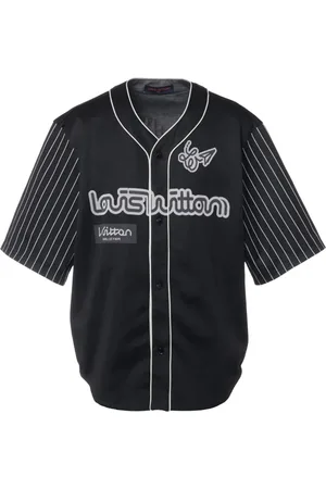 LOUIS VUITTON Baseball-Hemd mit Logo-Print