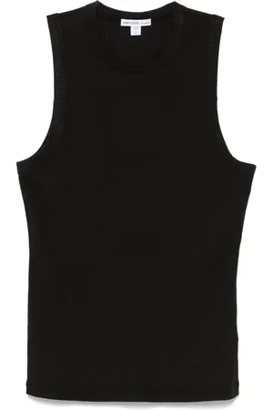 James Perse Geripptes Tanktop