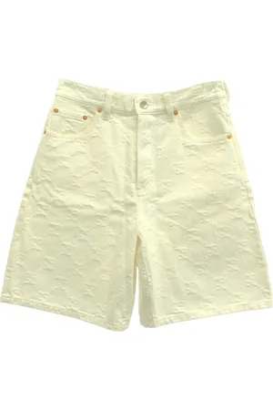 Gucci 2010s GG Damier Jacquard-Shorts