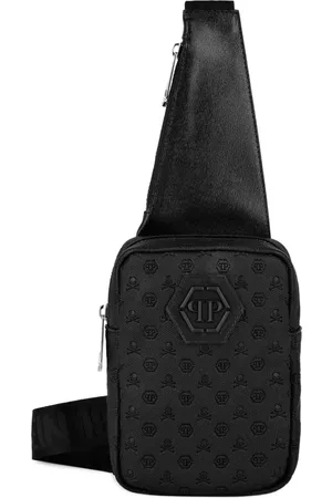 Philipp Plein Kuriertasche mit Monogrammmuster