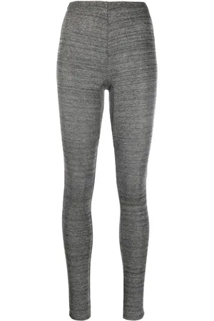 Marant Etoile Gerippte Leggings mit hohem Bund