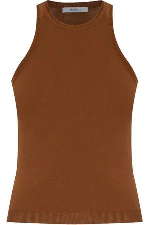 Max Mara Geripptes Tanktop